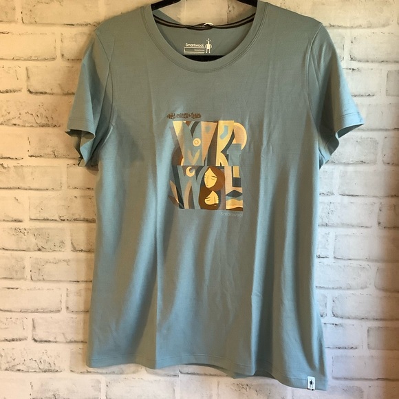 Smartwool Women’s Carved Logo Merino Wool Short Sleeve Graphic Tee - Picture 3 of 6